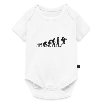 Evolution Skate - Baby Premium Kurzarmbody - Weiß - Vorne