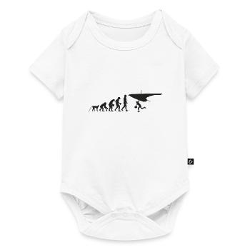 Gleiter Evolution - Baby Premium Kurzarmbody - Weiß - Vorne
