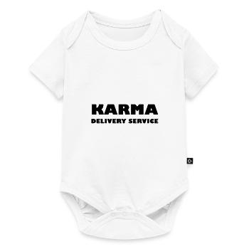 Karma Service de livraison - Body à manches courtes Premium Bébé - blanc - Devant
