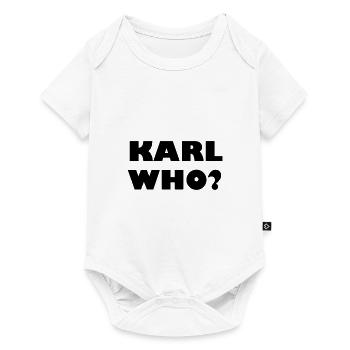 Karl who ? - Body à manches courtes Premium Bébé - blanc - Devant