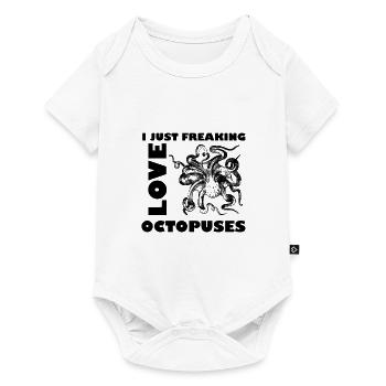 Octopus Octopus Octopus Octopus - Baby Premium short-sleeve bodysuit - white - Front