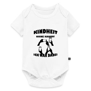 Childhood Mobile Phone - Baby Premium short-sleeve bodysuit - white - Front