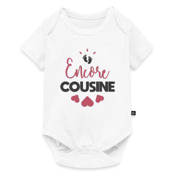 Encore cousine - Body à manches courtes Premium Bébé - blanc - Devant