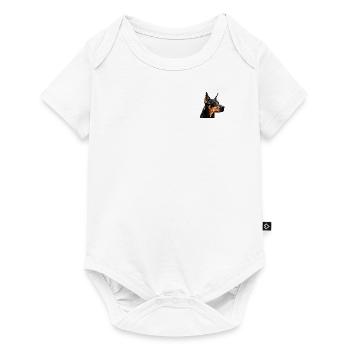 DOBERMAN - Body à manches courtes Premium Bébé - blanc - Devant