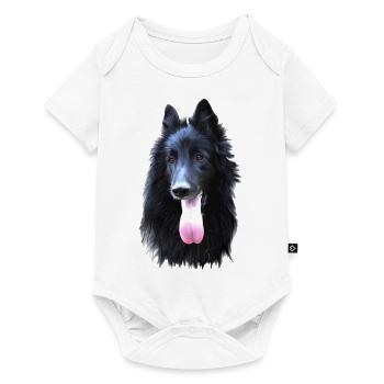 Belgian groendal - Baby Premium short-sleeve bodysuit - white - Front