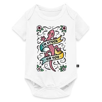 I'm Stuck on You - Gekko - Baby Premium short-sleeve bodysuit - white - Front