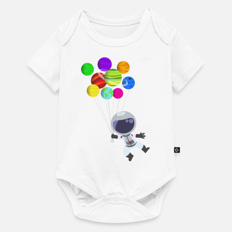 Astronaute - Body à manches courtes Premium Bébé - blanc