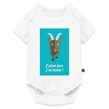 I can not I have Dahu! - Baby Premium short-sleeve bodysuit - white - Front
