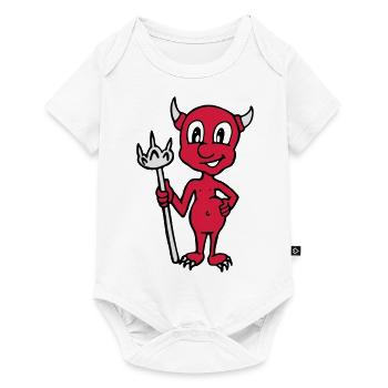 Little Devil - Baby Premium short-sleeve bodysuit - white - Front