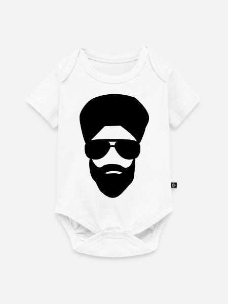 muslim - Baby Premium Kurzarmbody - Weiß