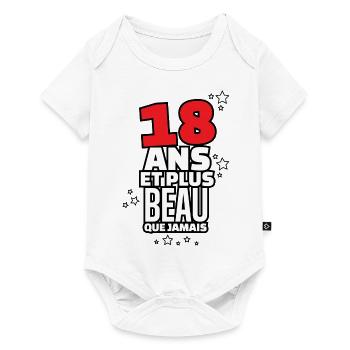 18 ans et plus beau que jamais - Body à manches courtes Premium Bébé - blanc - Devant