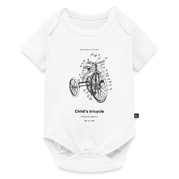 Tricycle - Baby Premium short-sleeve bodysuit - white - Front