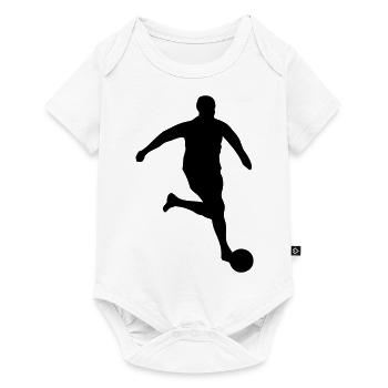 Fußball - Soccer - Body à manches courtes Premium Bébé - blanc - Devant