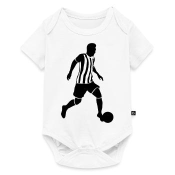 Fußball - Soccer - Body à manches courtes Premium Bébé - blanc - Devant