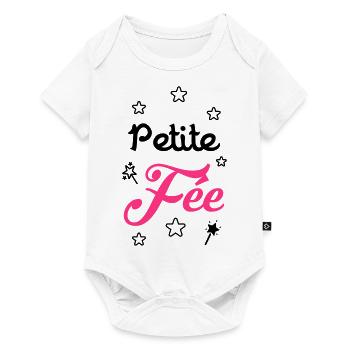 Fée / Fille / Princesse / Reine / Naissance / Bébé - Baby Premium short-sleeve bodysuit - white - Front