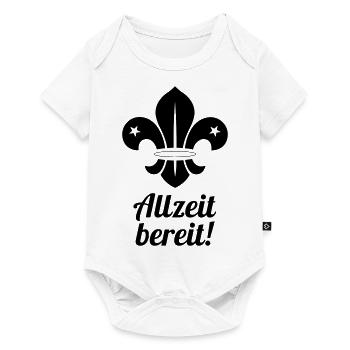scout / scouting / scoutisme / guide - Body à manches courtes Premium Bébé - blanc - Devant