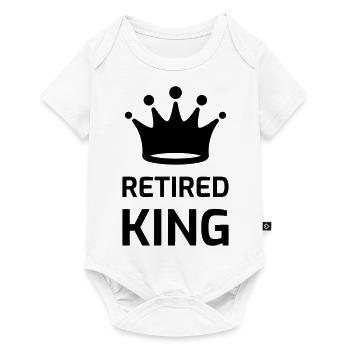 Retirement Retired Ruhestand Retraite Retraitée - Baby Premium short-sleeve bodysuit - white - Front