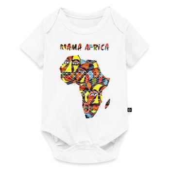 Mama Afrique - Body à manches courtes Premium Bébé - blanc - Devant