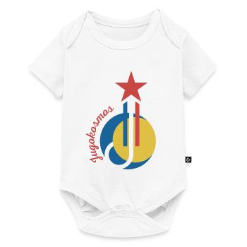Jugokosmos Yougoslavie Cadeau Jugo Tito SFRJ - Body à manches courtes Premium Bébé - blanc - Devant