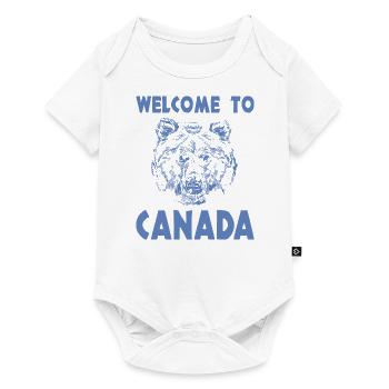 Welcome to Canada - Baby Premium short-sleeve bodysuit - white - Front