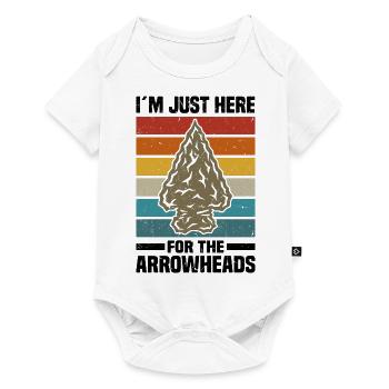 Arrowhead Hunting | Arrowheads Collector Gifts - Baby Premium short-sleeve bodysuit - white - Front