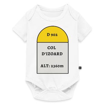 Col d'Izoard - Baby Premium short-sleeve bodysuit - white - Front