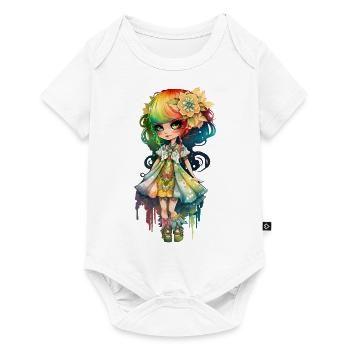 Lady Color - Baby Premium short-sleeve bodysuit - white - Front