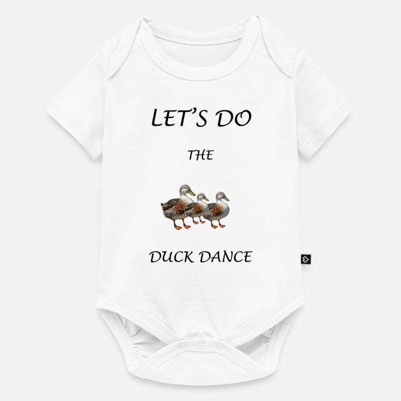 Danse du canard - Body à manches courtes Premium Bébé - blanc