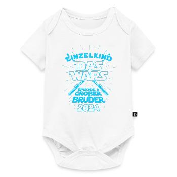 C’est tout Big Brother 2024 Grossesse de bébé - Body à manches courtes Premium Bébé - blanc - Devant
