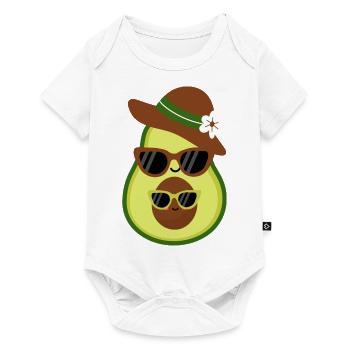 Chic à l’avocat - Body à manches courtes Premium Bébé - blanc - Devant