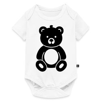 Teddy Bear - Baby Premium short-sleeve bodysuit - white - Front
