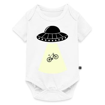 Vélo OVNI - Body à manches courtes Premium Bébé - blanc - Devant