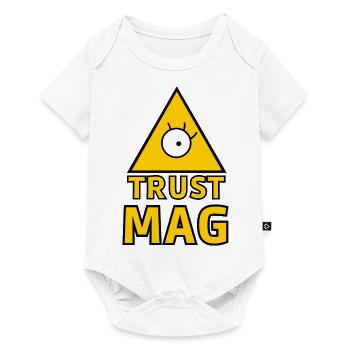 TRUST MAG ! - Body à manches courtes Premium Bébé - blanc - Devant