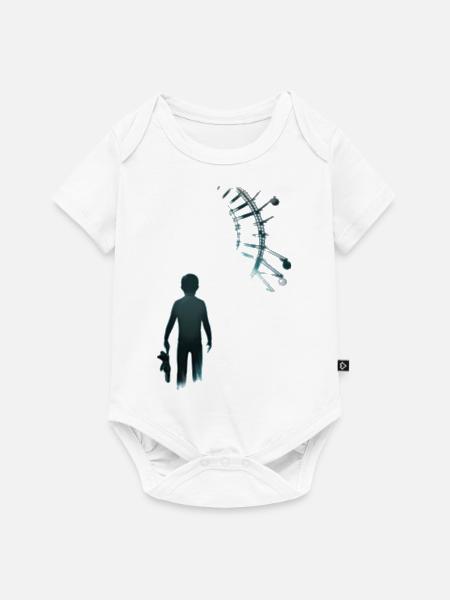 The Park - Baby Premium Kurzarmbody - Weiß