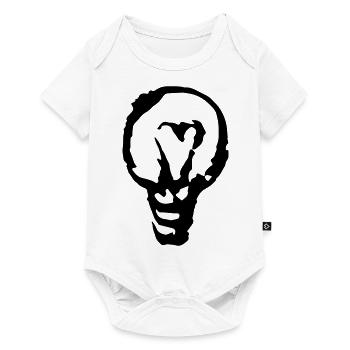 birne - Baby Premium Kurzarmbody - Weiß - Vorne