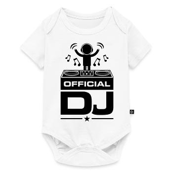 Dj Turntables - Baby Premium short-sleeve bodysuit - white - Front