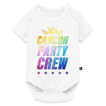 Cancun Party Crew - Baby Premium short-sleeve bodysuit - white - Front