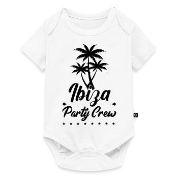 Ibiza Party Crew - Baby Premium short-sleeve bodysuit - white - Front