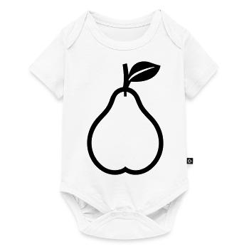 pear - Baby Premium short-sleeve bodysuit - white - Front