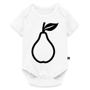 pear - Baby Premium short-sleeve bodysuit - white - Front