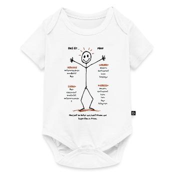 Miah schöpft Energie aus der Natur. - Baby Premium Kurzarmbody - Weiß - Vorne