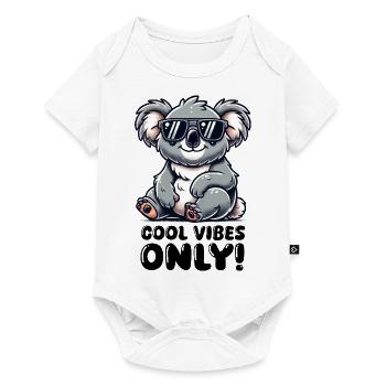 Koala Bear Sunglasses Cool - Baby Premium short-sleeve bodysuit - white - Front