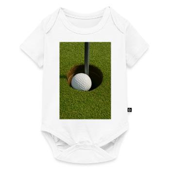 Sport - Golf - Body à manches courtes Premium Bébé - blanc - Devant