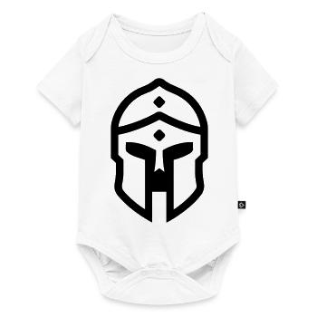 Sparta Spartan Warrior - Baby Premium short-sleeve bodysuit - white - Front