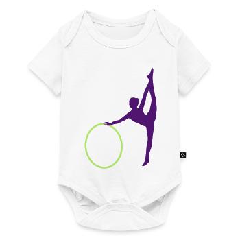 Rhythmic gymnastics - Baby Premium short-sleeve bodysuit - white - Front