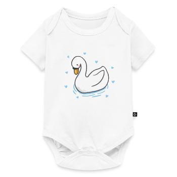 Cygne - Body à manches courtes Premium Bébé - blanc - Devant
