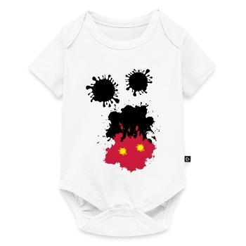 Mouse spots - Baby Premium short-sleeve bodysuit - white - Front