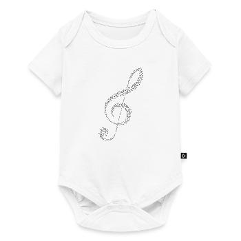 clef - Body à manches courtes Premium Bébé - blanc - Devant