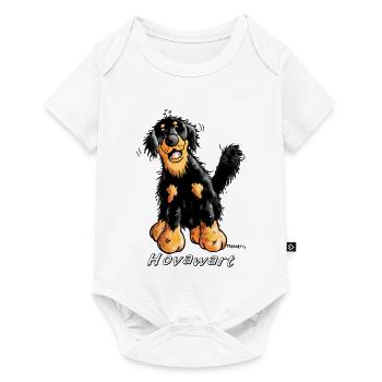Mignon Hovawart Chien - Body à manches courtes Premium Bébé - blanc - Devant