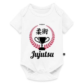 Jujutsu Jiu Jitsu Jiujitsu Ju-jitsu Jiu-jitsu - Baby Premium short-sleeve bodysuit - white - Front